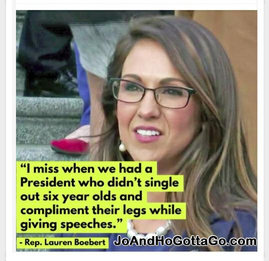 Lauren Boebert on Joe Biden