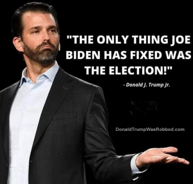 The Only Thing Joe Fixed Was the Election