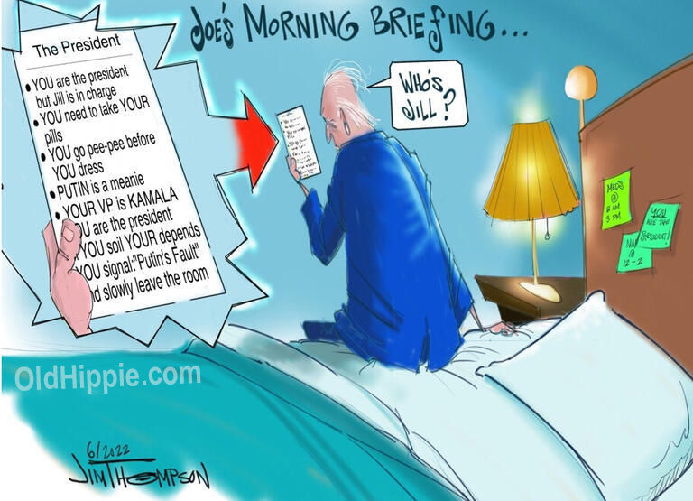 Biden is Given a “Cheat Card” Every Morning