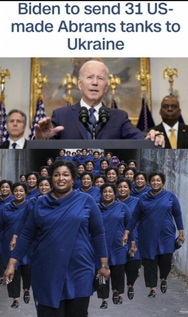 Biden Sends 31 Abrams to Ukraine