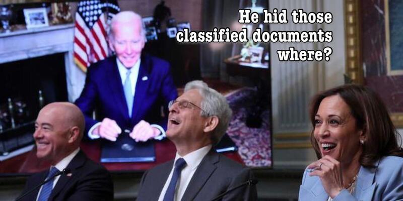 He Hid The Documents Where?