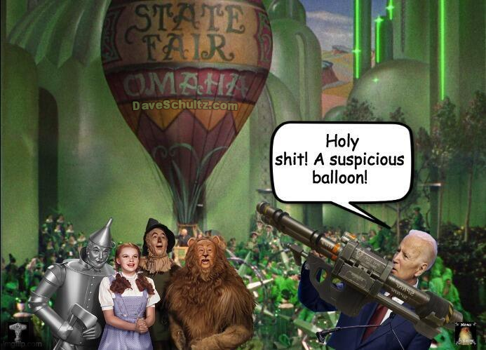 Biden Discloses That Balloons Are Coming From Oz