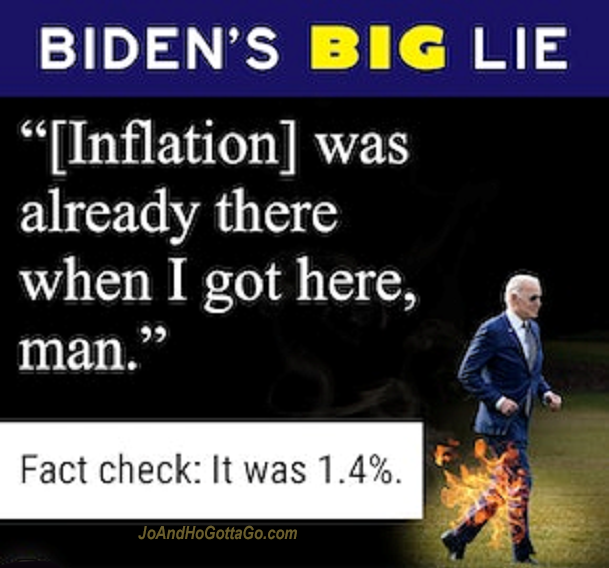 One of Many of Biden’s Big Lie