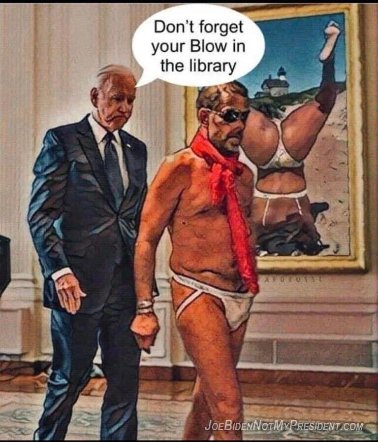Don’t Forget Your Blow in the Libray Hunter